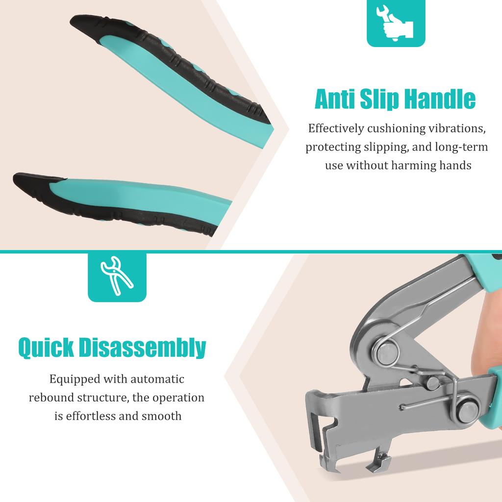 Car Clip Pliers and Pry Bar Tool Automotive Snap Pliers Multifunctional Clip Removal Tool Car Door Panel Dashboard Repair Kit