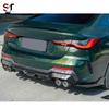 Carbon Fiber Rear Diffuser and Bumper Extensions for BMW 4 Series G22/G23 Coupe