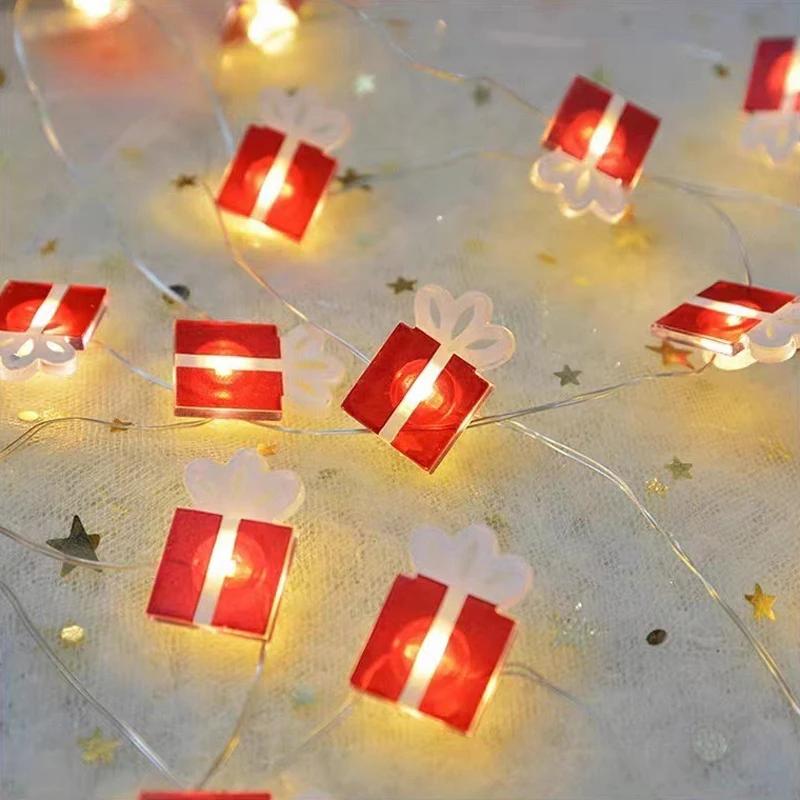 1M 10-LED Christmas String Lights – Festive Holiday Decor for Home, Tree, and New Year Celebrations