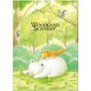 Nakabayashi Pocket Album, 5 Volumes, L Size, 480 Pages, Woodland Scenery, 5PL-480-1