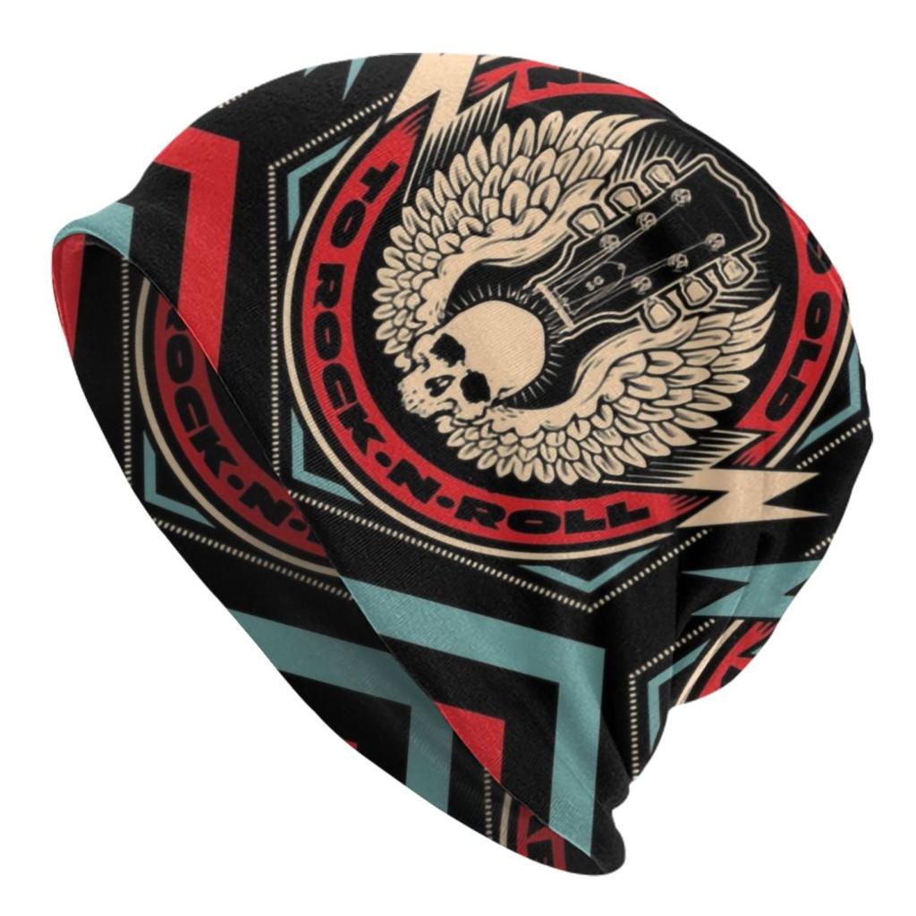 Heavy Metal anii 1960 Muzică Punk Rock Skullies Beanies Căciuli de iarnă Călărie caldă de tricotat Adult Unisex Ace Of Spades Bonnet Hats