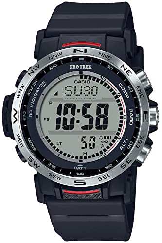 Casio náramkové hodinky Pro Trek Climber Line radio solar model vyrobený z bioplastu PRW-35-1AJF pánské černé.