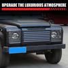 For Land Rover Defender 90 110 130 2004-2019 Central Grid Headlight Protection Net Car Headlight Protection Cover Auto Accessori