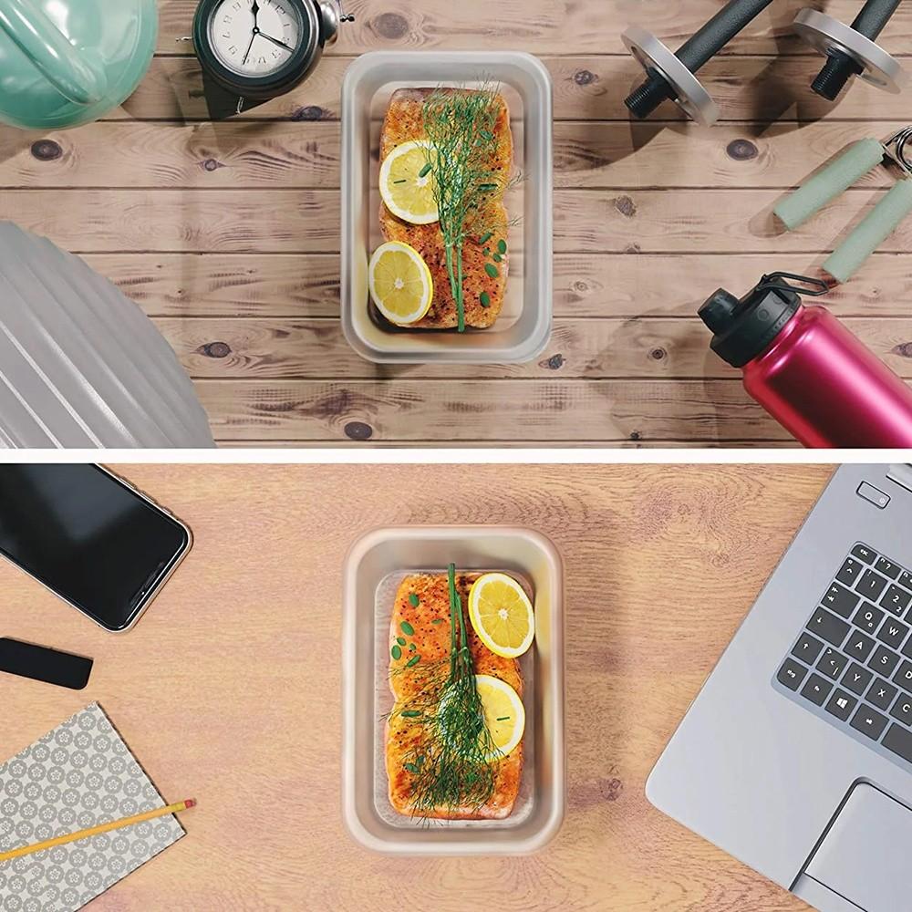 Frischhalte-Deckel Lebensmittelaufbewahrungsbehälter Mikrowellengeeignete Meal Prep Behälter Küchengebrauch