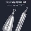 Anti-Snag Teardrop Sinker for Sea Rod Walleye Bass Lure Rig