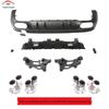Compatible with 2018+ Mercedes-Benz CLS-Class W257: Upgrade To 53/63 Exhaust Tips and Tailpipes. Quality Assured.