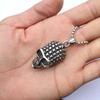 Titanium Steel Men's Pendant Fashion Skull Necklace European and American Trend