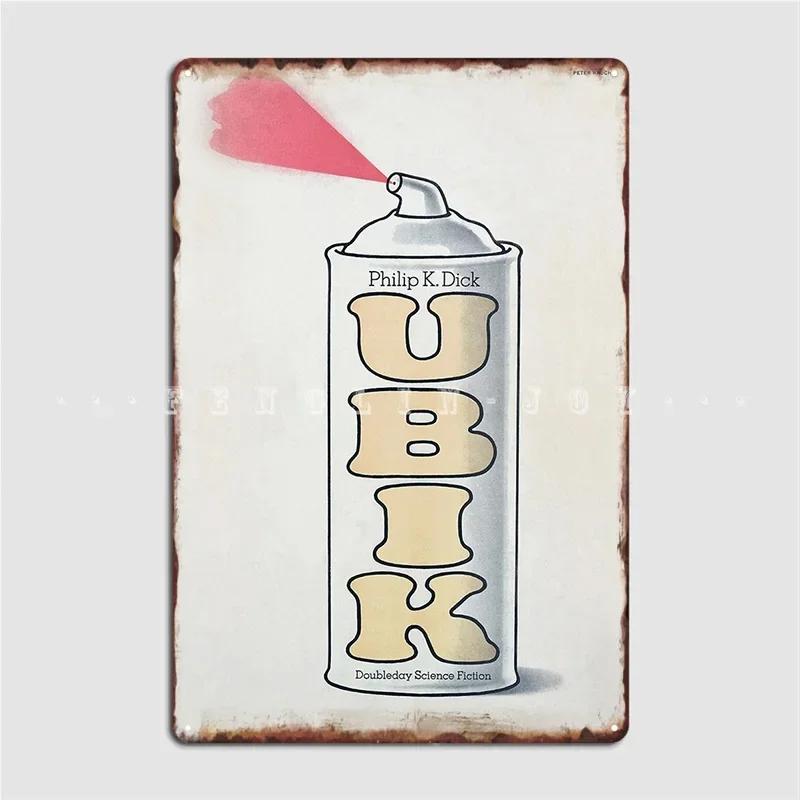 DORA Tin Sign Ubik Metal Plaque Poster Pub Pub Garage Decoration Plaques Tin Sign Poster 20x30cm(7.8x11.8inch)