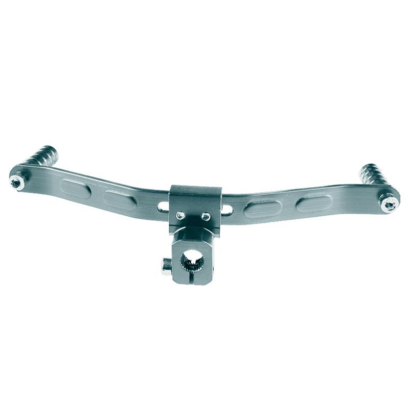 

1Pc Motorcycle Universal Double-Headed Gear Shift Lever Aluminum Alloy Footrest Pedal Shifter For Motorbike Retrofit