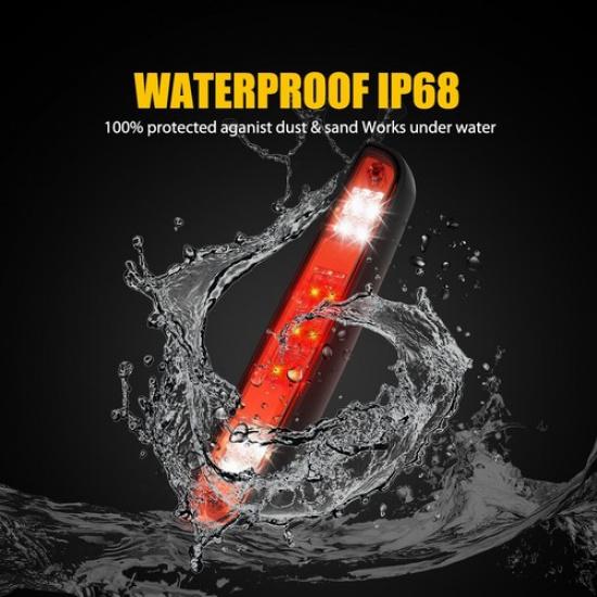 For 1992-97 Ford F150 F250 F350 Bronco 3Rd Third Brake Light Cargo Stop Light EK