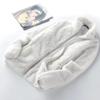 Women's Double-Sided Fleece Hoodie: Pajama Jacket & Outdoor Windbreaker for Spring, Autumn, Winter.