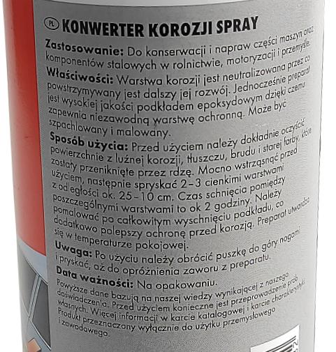 Wurth Spray Antikorrosiv Rostumwandler 400ml