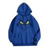Women's Fashion Christmas Printed Casual Hooded Sweatshirt With Pockets