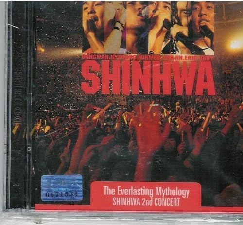 CD SHINHWA 2nd Live Concert The Everlasting SM071 Sment Japan KPopAsia Used