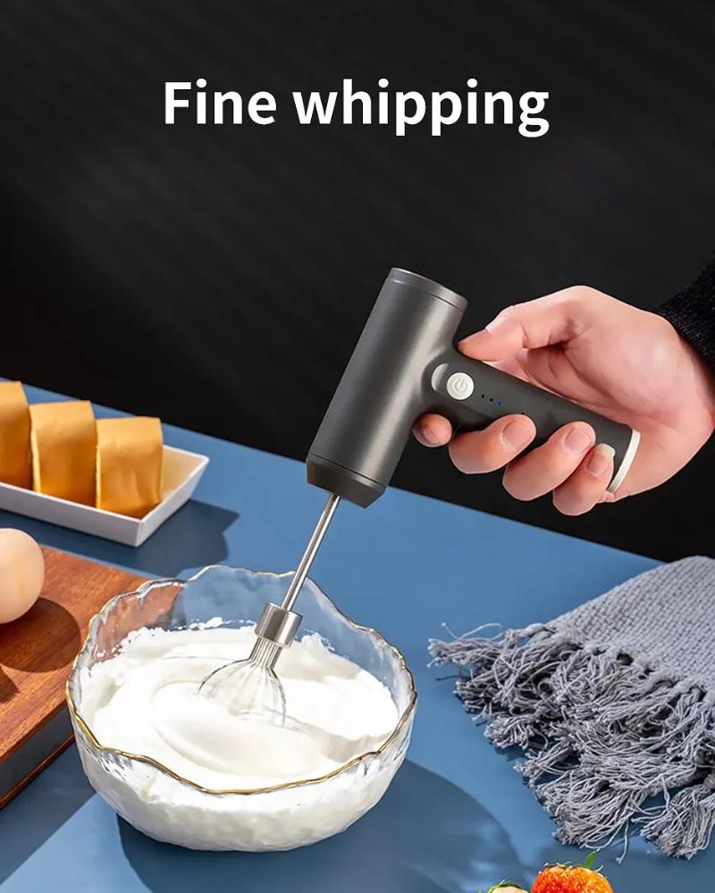 1 STKS Draadloze Elektrische Voedsel Mixer Draagbare 3 Snelheden Eierklopper Bakdeeg Cake Cream Mixer Keuken Gereedschap