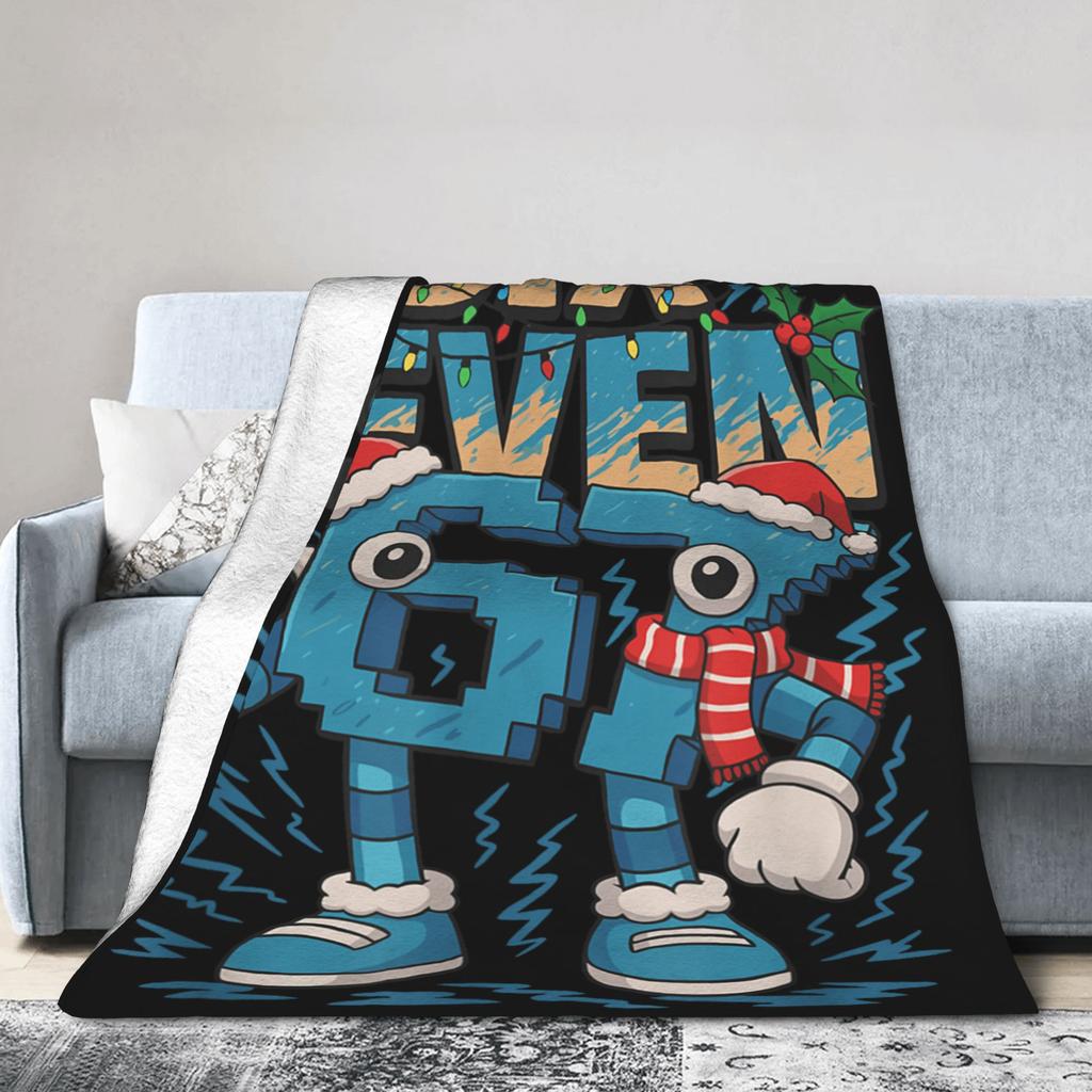 Steal a Brainrot Six Seven Italian Meme Gaming 67 Blanket Soft Warm Throw Blanket Winter Child Outdoor Pattern Bedspread