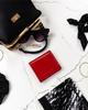 Women's leather wallet RD-AN01-GCL RED