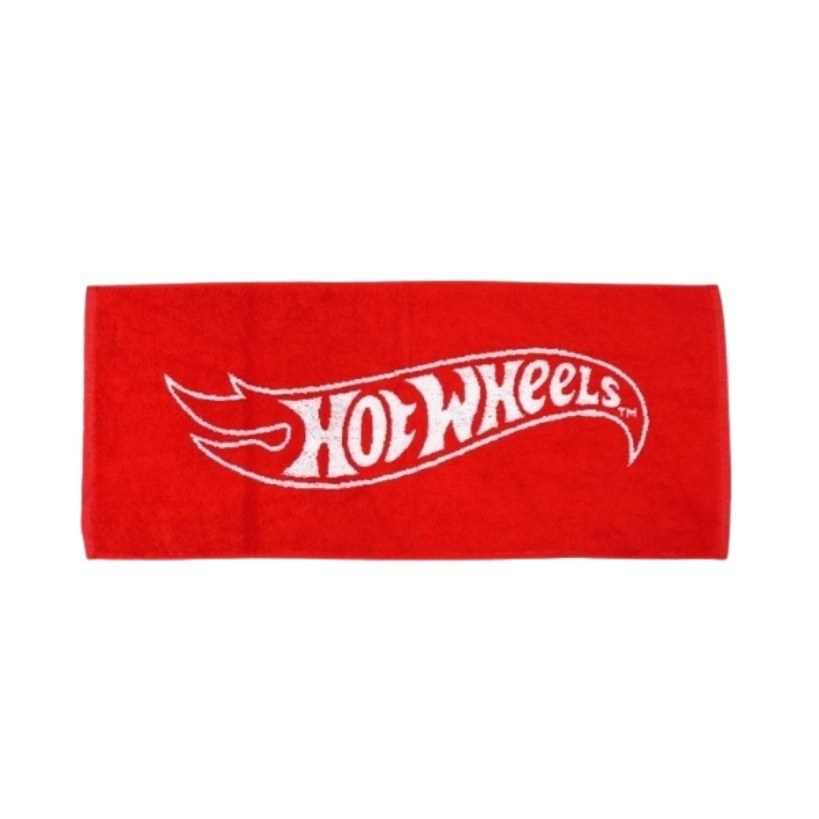 

Official Hot Wheels face thick jacquard authentic Mattel hot wheel cotton American American cool logo towel, red, 100% cotton, weave, product, towel,