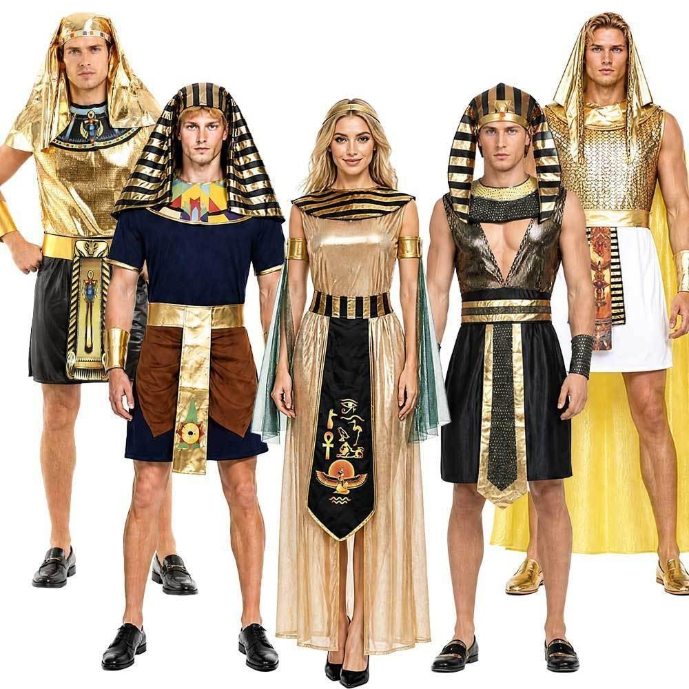 Halloween Cosplay Pharaoh Cleopatra Costume For Adults And Teens Fantasy Stage Dress