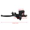 22mm Front Left Brake Master Cylinder Lever Pump for 1 Quad Bike ATV