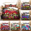 3D Printed Hip-hop Style Bedding Set Single Twin Double Queen King Cal King Size Bed Linen Set