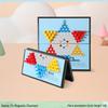 Brangdy Magnetic Foldable Checkers Game Set