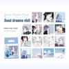 Sugar Poetry Dream Confession Stickers – Cute Cartoon Girl Journal DIY Adhesives