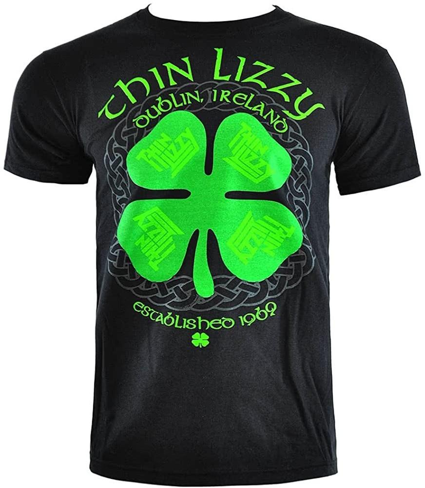 THIN LIZZY Four Leaf Clover T-Shirt S M L XL 2XL NEW Unisex T-Shirt XXXL