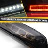For Ford Ranger 93-11 Ford F-250 F-350 99-16 Super Duty Smoke Cargo 3RD Third Brake Lights LED Rear Cargo High Mount Stop Light
