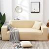 Solid Color All Season Universal Sofa Cover Fashionable Knitted Elastic All Inclusive Slipcovers Non-slip Dust Proof Slipcover