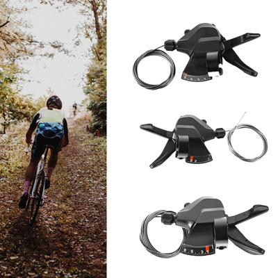 Brake Lever Left Right Shifter for Mountain Bikes Gear Shifter 3 Speed/7 Speed/8 Speed Gear Shifter Bicycles Gear Lever