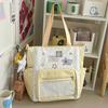 Schoolbag shoulder bag Korean version cute star transparent pain bag two-dimensional college style tutoring class student shoulder messenger bag