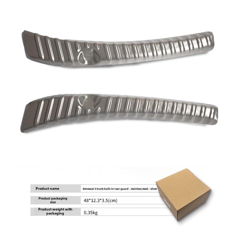 

Защитная пластина багажника из нержавеющей стали для Tesla Model 3 Highland