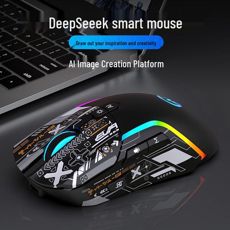 V28 Tri-Mode AI Voice Smart Mouse