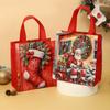 4/8pcs Christmas Gift Bag Santa Non-Woven Bag Christmas Decorations For Home 2026 Xmas Navidad Noel Gifts New Year Packaging Bag