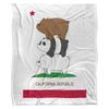 We Bare Bears California Silky Stack Supersoft Blanket