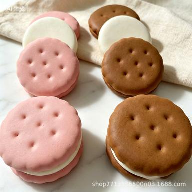 2026 Hot Squishy Simulated Cake Squeeze Toy Fidgets Toys Big Cookie Biscuit Slow Rising Squishy Anxiety Antistress Squishys Kids