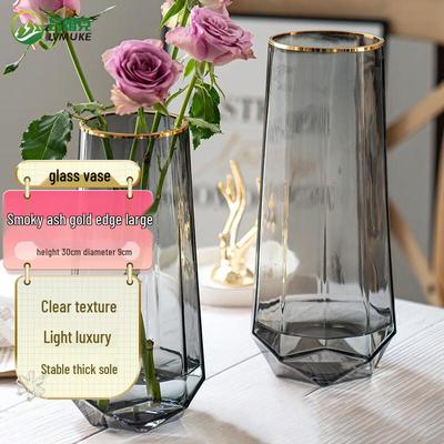 Lvmk Tall Glass Vase