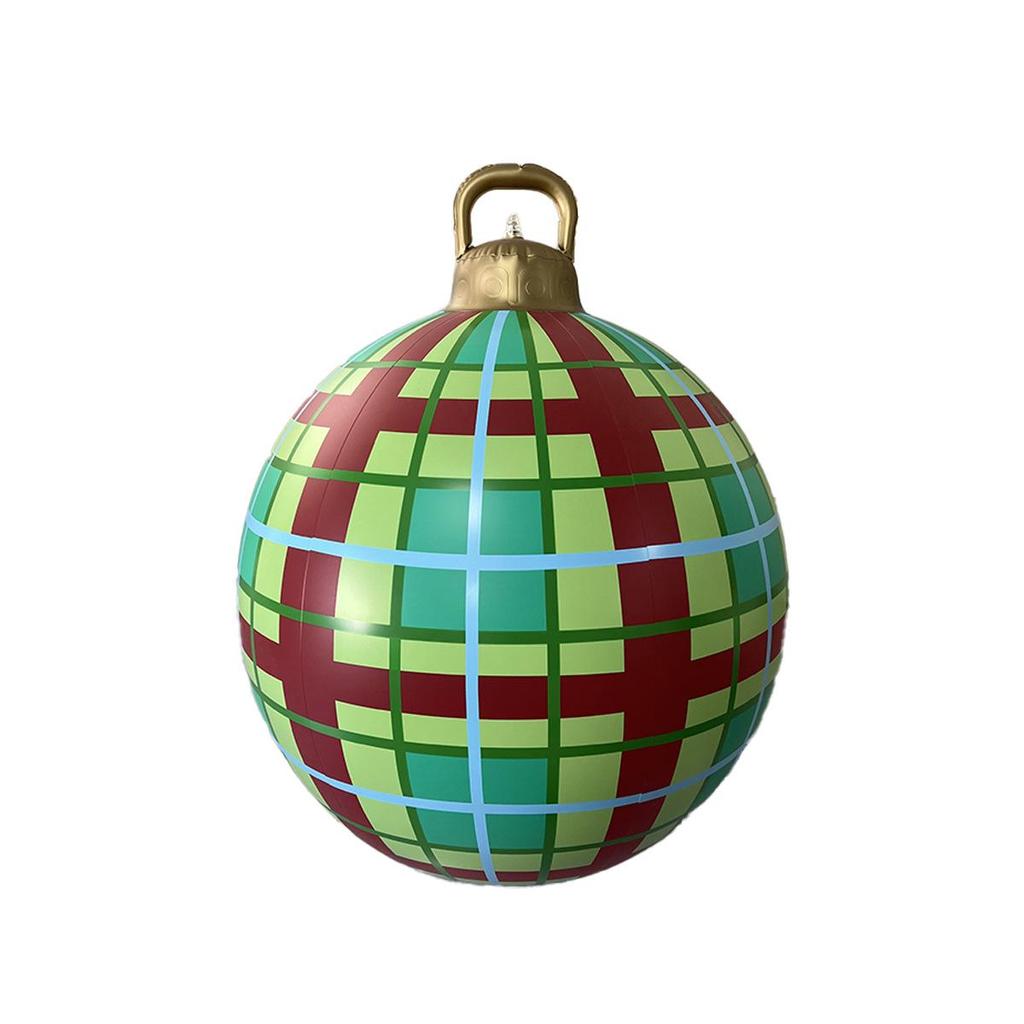 Eco-friendly PVC Inflatable Christmas Ball for Indoor & Outdoor Festive Decoration