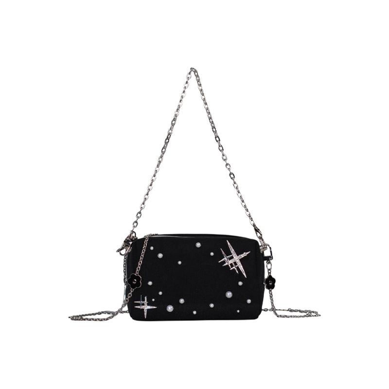 

DIOR [Customized Cosmetic Bag] Stardust, polyester fiber, exquisite, elegant, high-end, simple, gift box style, portable storage, crossbody bag