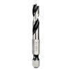Drill Bit Quick Change Silver 6.35mm For Woodworking