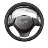 Toyota CHR Stuurwielhoes - Yizhe Ultra-Dun Echt Leer, Gebruik in Vier Seizoenen, Interieur Modificatie Accessoire
