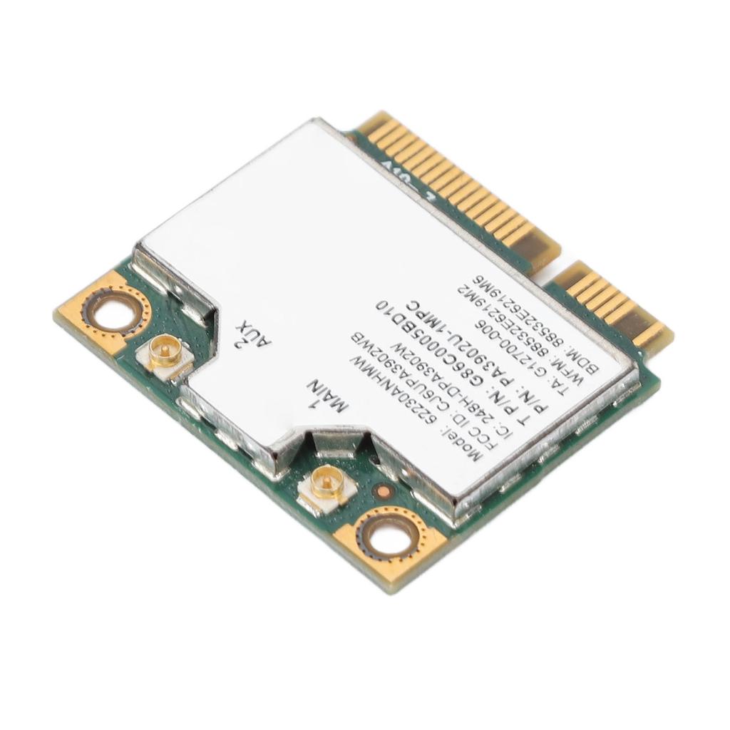 Drahtlose Netzwerkkarte 300 Mbit/s Hochgeschwindigkeitsübertragung Unterstützung 2,4 GHz und 5 GHz MINI PCIE Netzwerkkarte für Laptop