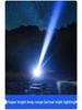Ultra-Bright Rechargeable Outdoor Flashlight, Eight-Core, Multifunctional, Long-Range.