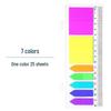 Morandi Semi-transparent Index Tabs - Student Study Labels PET Sticky Notes