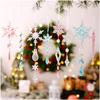 15pcs Christmas Tree Pendate Icicle Ornaments Acrylic Hanging Decoration Christmas Tree Hanging Ornament Xmas Holiday Party