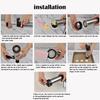 Stainless Biscuit Baking Press Decoration Cookie Making Mold Kitchen Cake Piping Nozzle