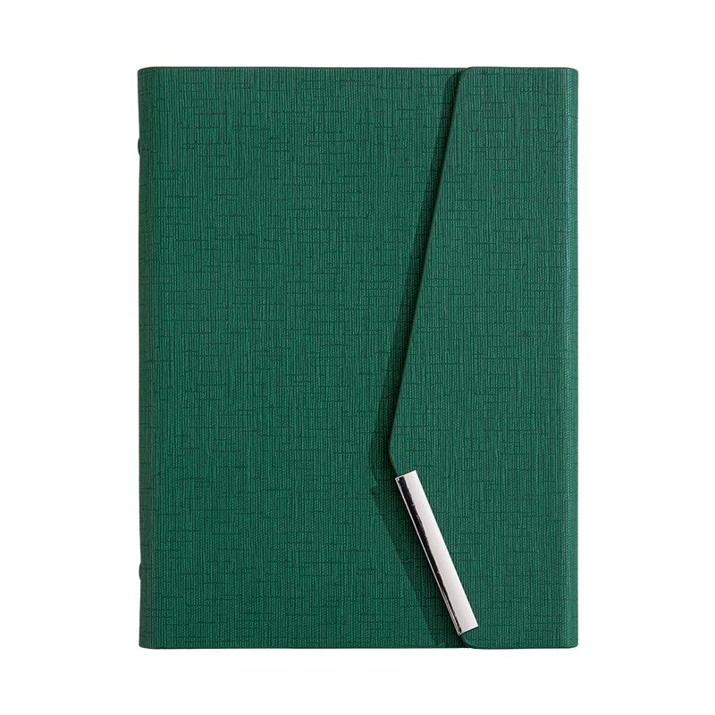 A5 Business Hardcover Notizbuch Geschenkset: Nachfüllbarer dreifach faltbarer Notizblock, Personalisierbares Souvenir.