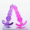 Backyard Crystal Beads Butt Plug Sex Produkt dla kobiet mężczyzn