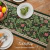American Retro Light Luxury Table Runner – Elegant Dining & Coffee Table Cloth